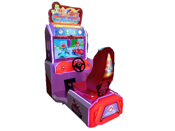 Pourquoi faire la location d'une borne arcade Mario Kart Gp Dx 2 ? 1