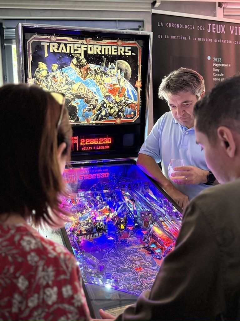 Location de flipper pour une soirée d'entreprise