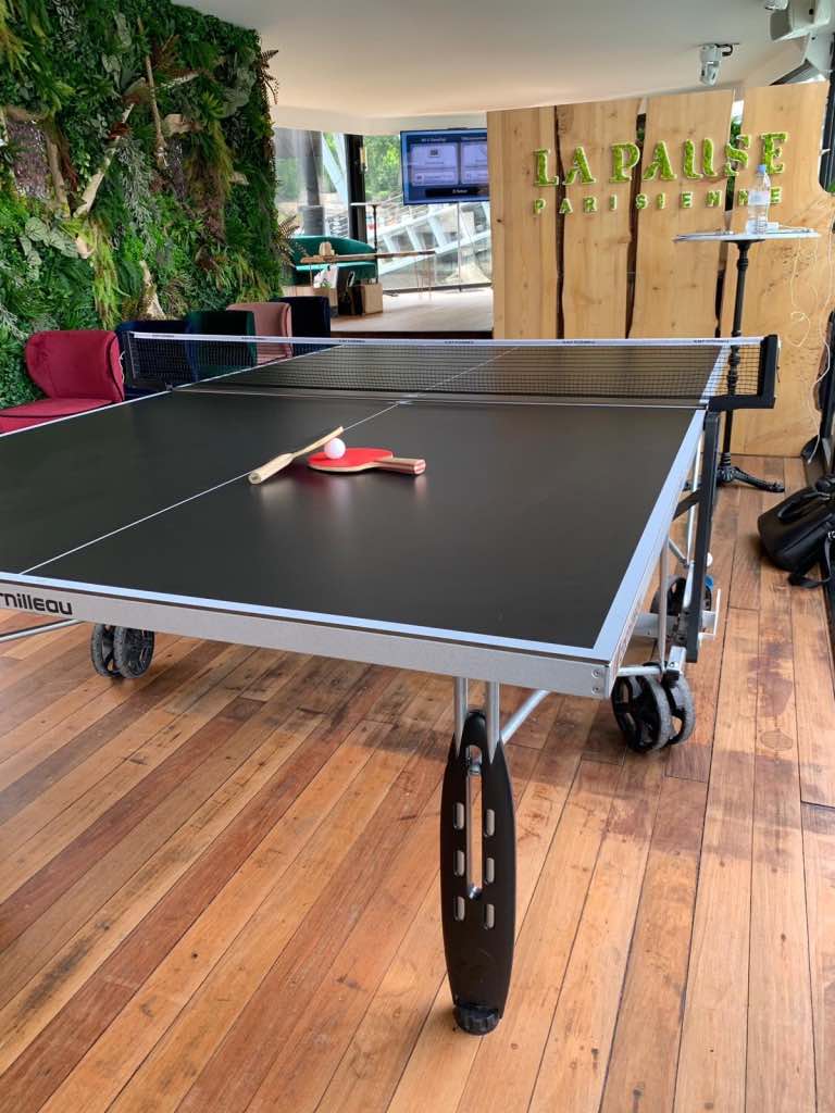 location table de ping-pong